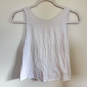 Lululemon Athletica White Tank Top